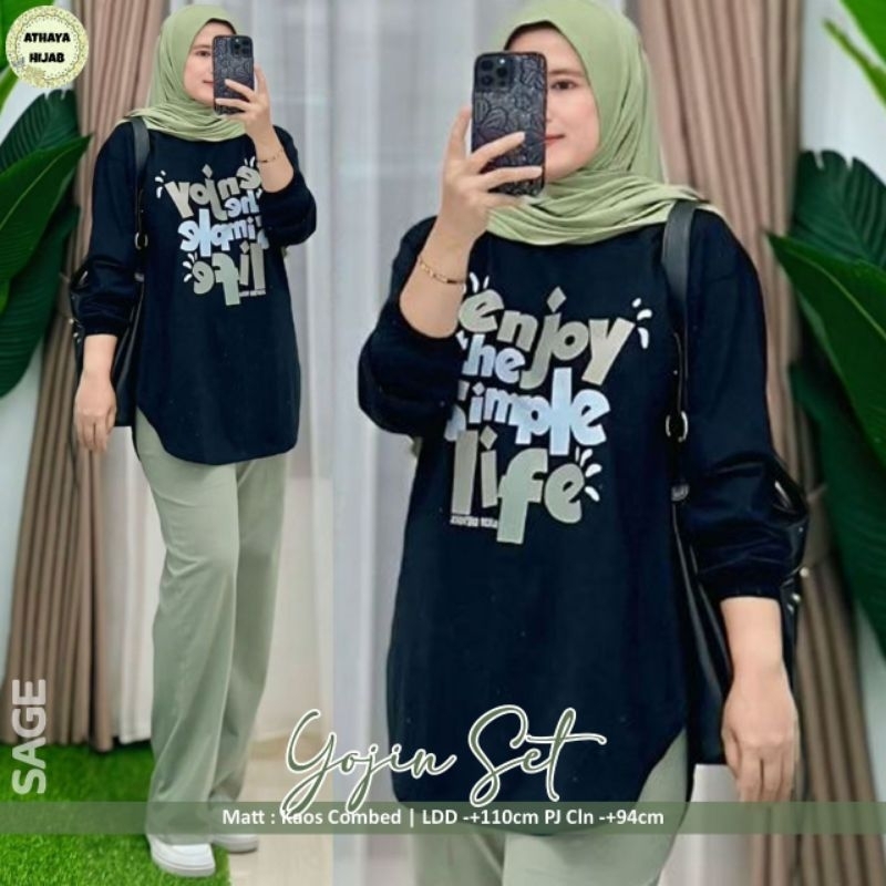 SETELAN CELANA YOJIN SET BY ATHAYA