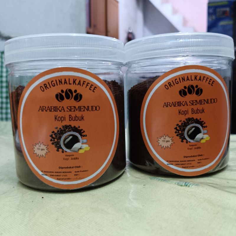 

Kopi Bubuk Arabika Semenudo OriginalKaffee