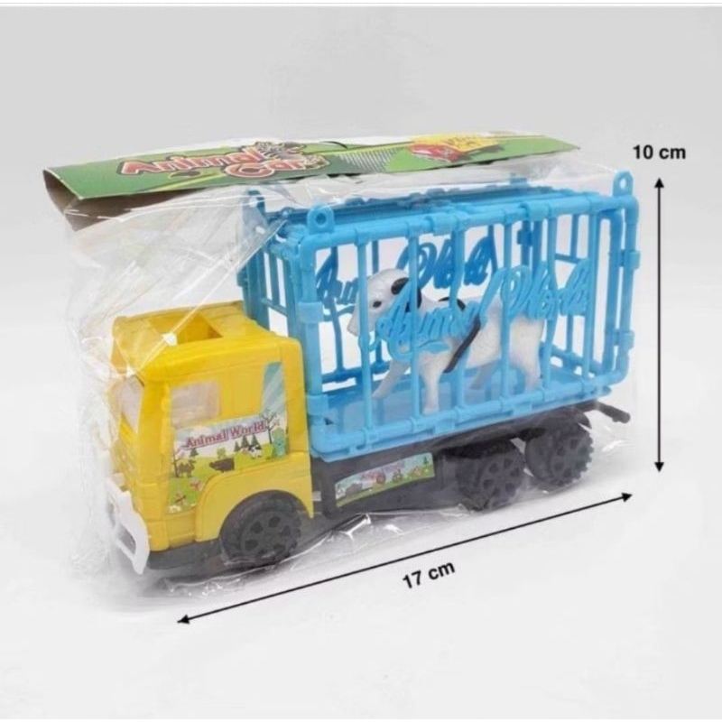 mainan mobil truk hewan oct6521 /mainan mobil safari truck