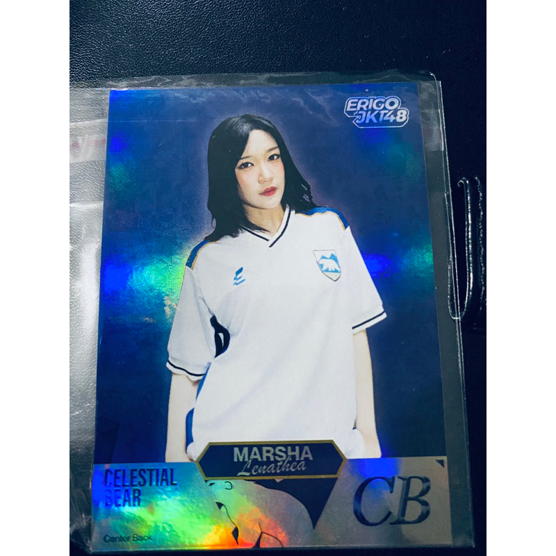 Photocard PC Panini card Jersey Erigo X JKT48 Marsha