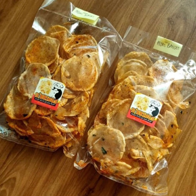 

DBRINGS 5 pcs Sebring Elod / Keripik Elod / Keripik Kaca Cemilan Khas Bandung