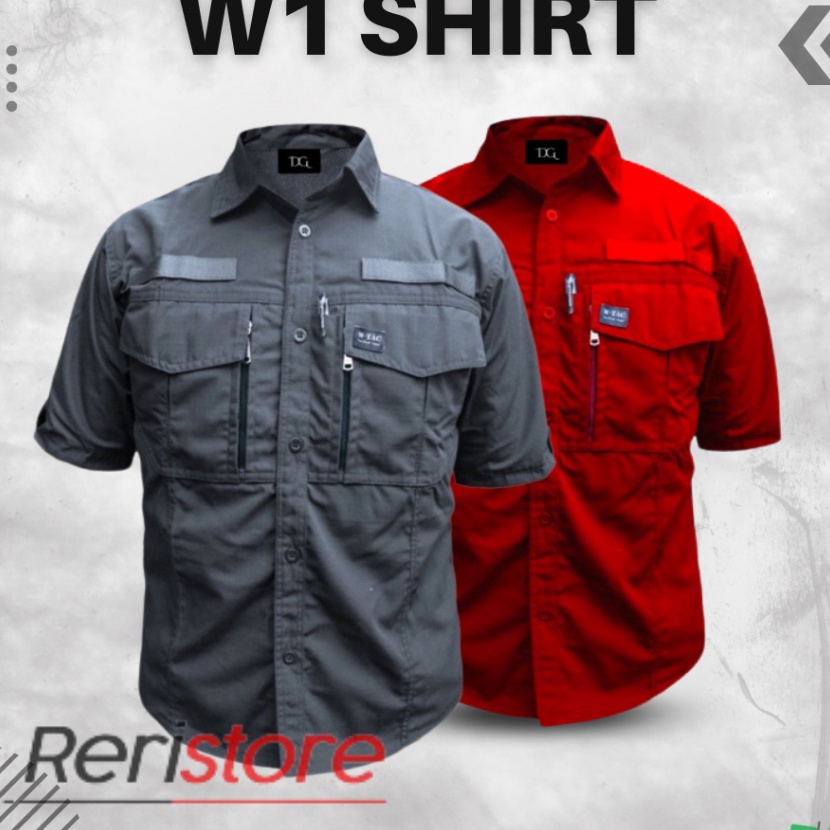 Super KEMEJA WTAC PENDEK  KEMEJA LAPANGAN
