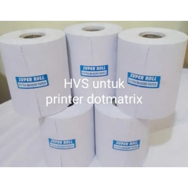 

Super Special Kertas struk kasir HVS 1Ply 75x6mm paket 1 pcs