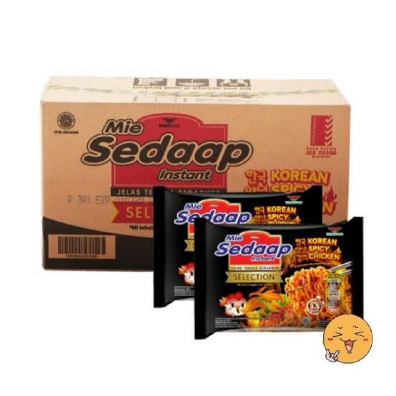 

Sedaap Mie Selection Rasa Korean Spicy Chicken - 1 Dus 40 Pcs