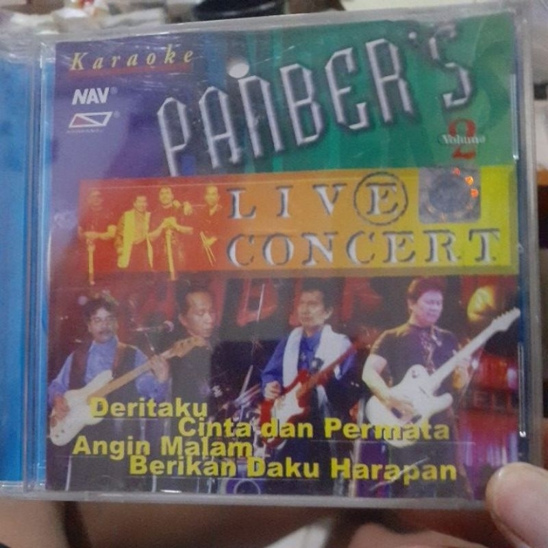 vcd musik original panbers live concert (CD607)