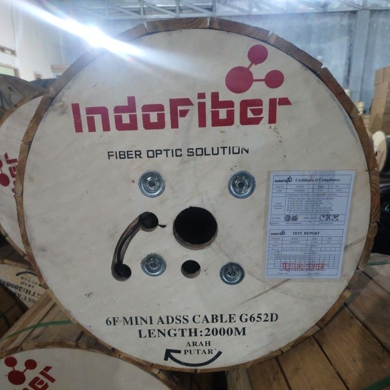 ADSS MINI 6 CORE 2000 METER INDOFIBER