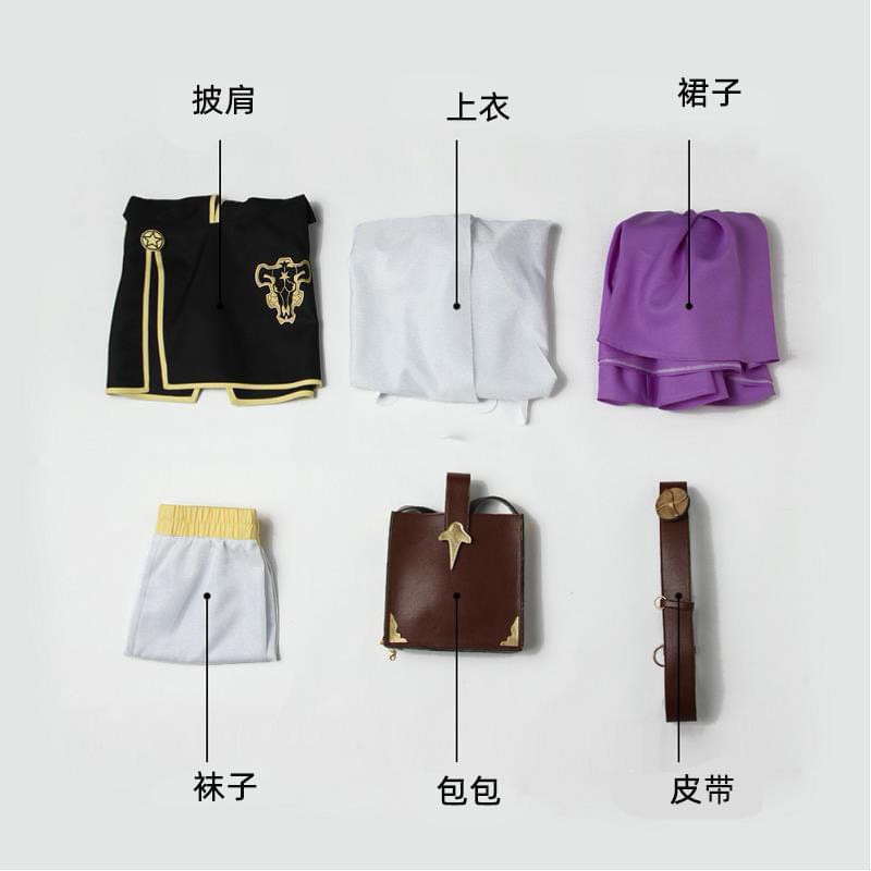 Costume Cosplay Noelle Silva Black Clover Fullset Wig