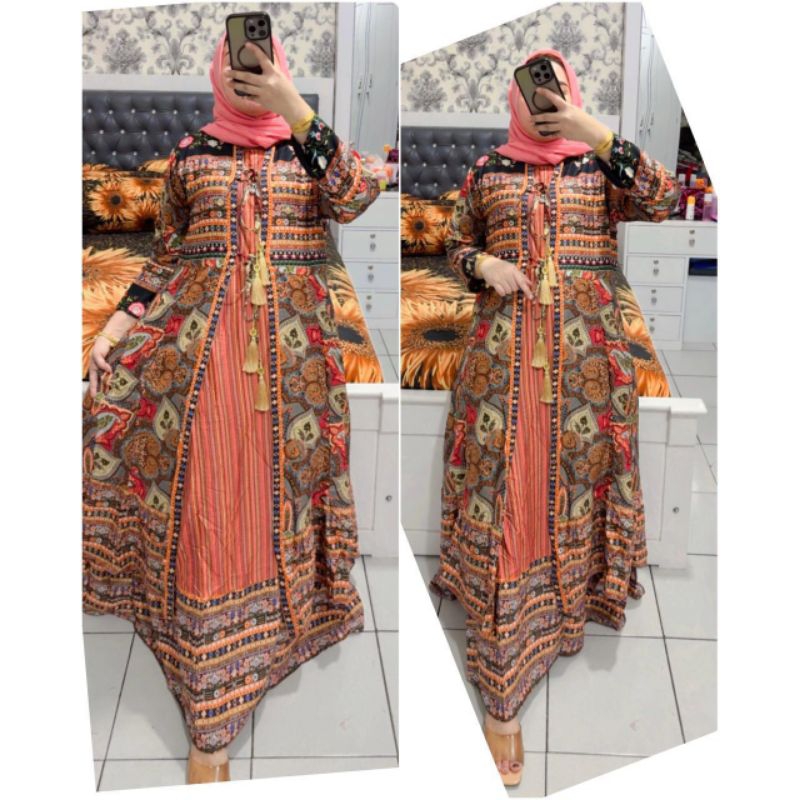 Gamis Hindi rompi terbaru
