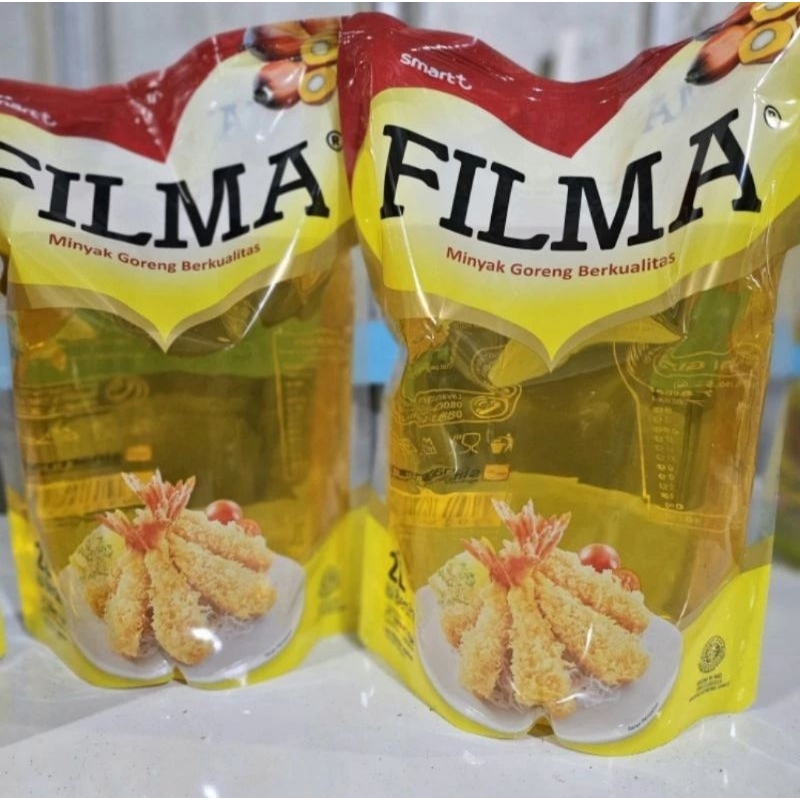 

Minyak Goreng Filma 2 Liter x 2 Dus / 1 Dus isi 6 pcs