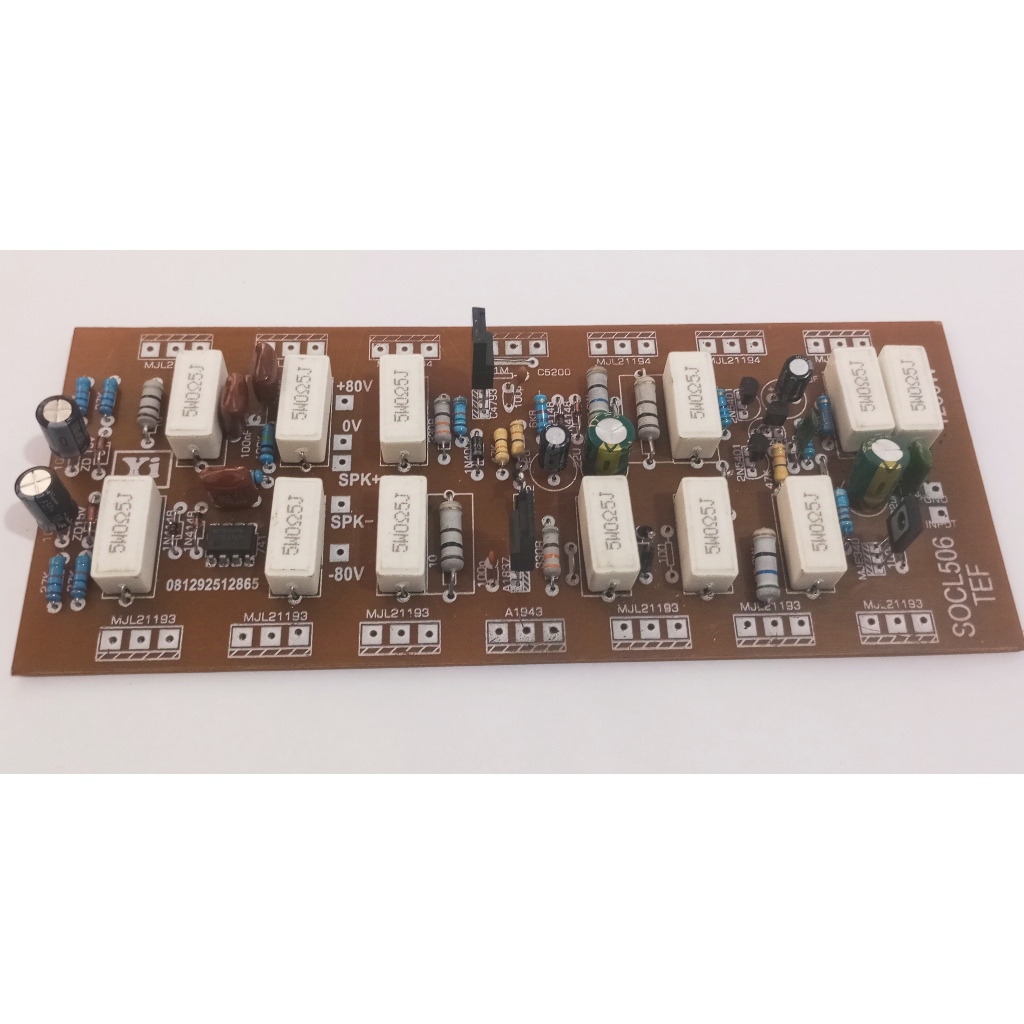 DRIVER POWER AMPLIFIER 1200W SOCL 506 2u