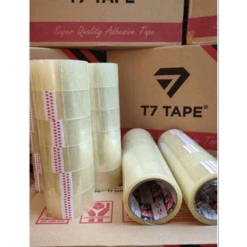 

LAKBAN BENING MURAH PACKING TOKO ONLINE 44 MIC T7 Tape LAKBAN HEMAT DAN KUAT COCOK UNTUK PACKING ONLINE