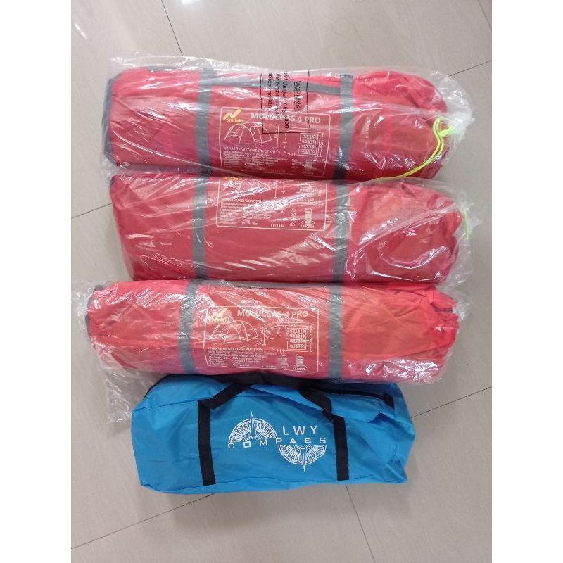 Tenda Borneo 2,3,4,6, moluccas 4 pro