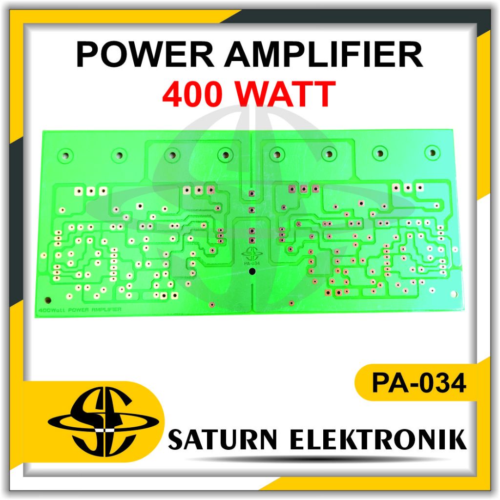 PCB SANKEN POWER 400W STEREO PA-034