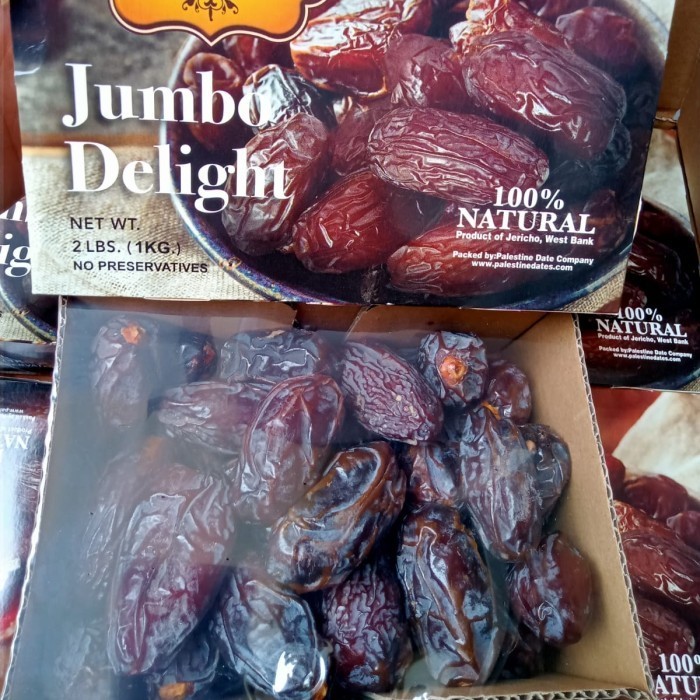 

Kurma Medjol Jumbo Delight 1 Kg - King Dates Medjool Jumbo I Kurma Jumbo Medjol