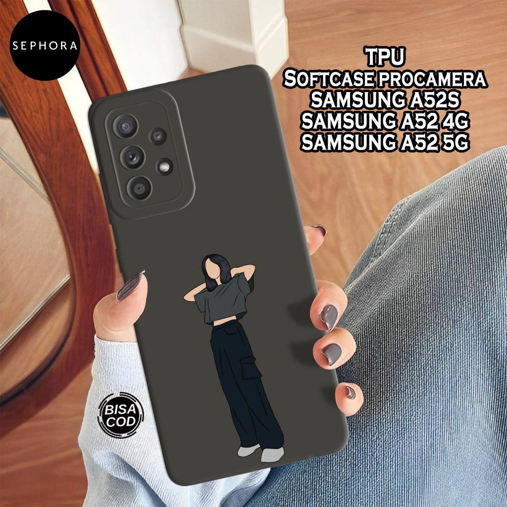 Case Samsung A52s/A52 4G/A52 5G - Fashion Case Cewe - Softcase Samsung A52s/A52/A52 5G  - Case Pro C
