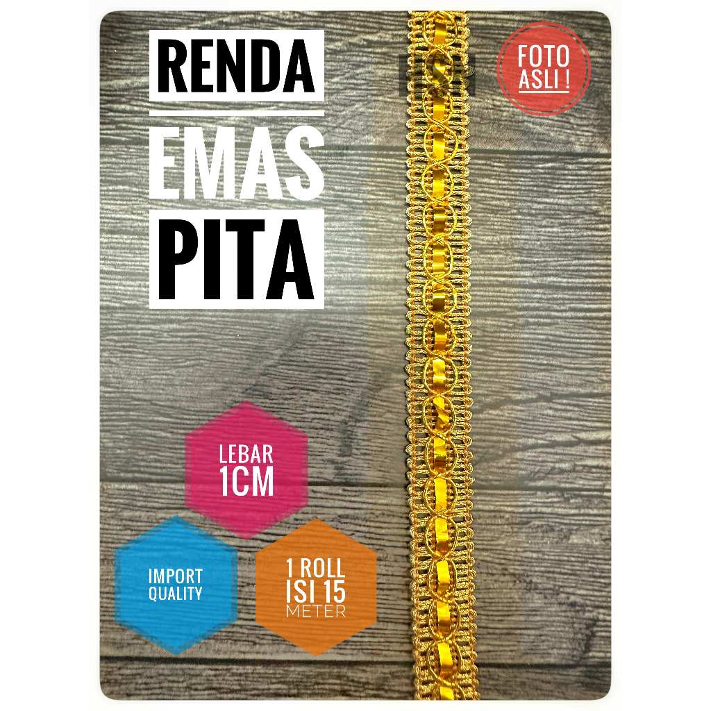 renda emas pita