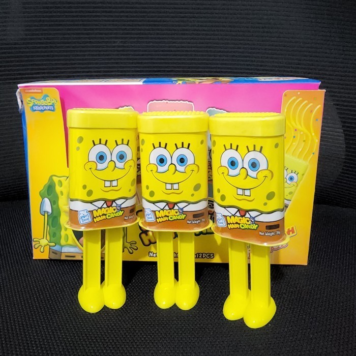 

PERMEN MAGIC HAIR CANDY SPONGEBOOB ORIGINAL HALAL AMAN VIRAALL