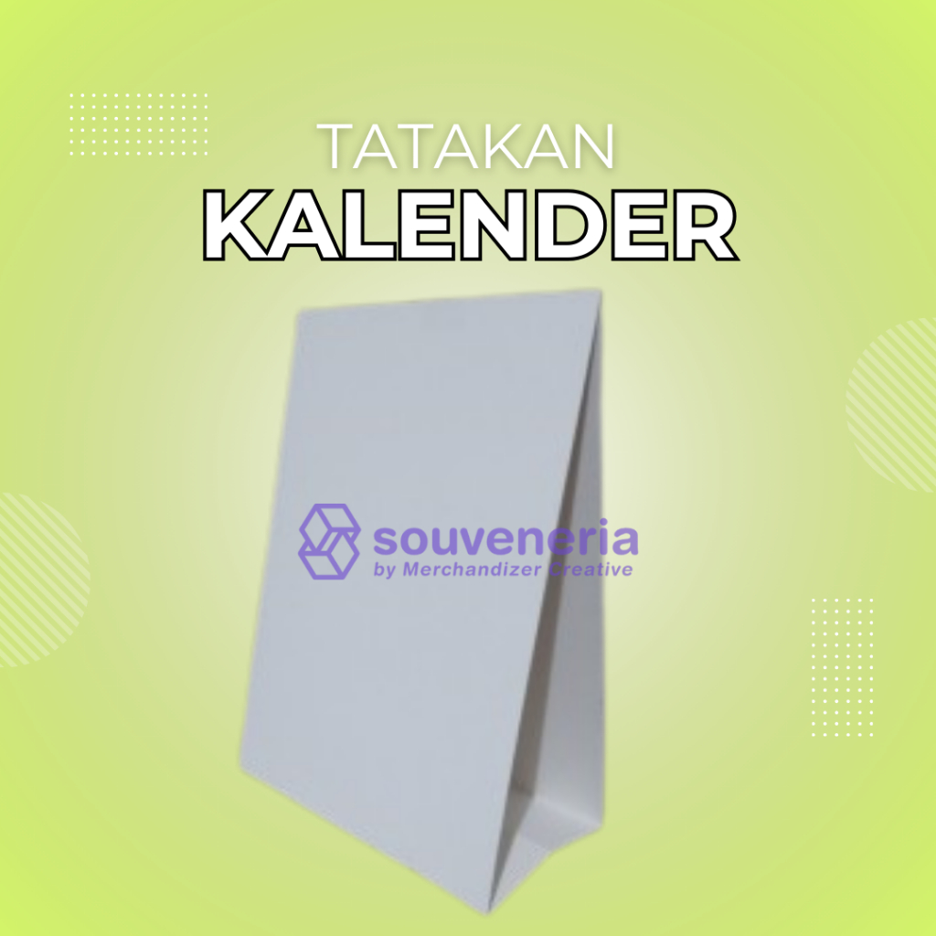

Tatakan Kaki Kalender Meja Bahan Dupleks Ukuran A5 (21x15 cm) - Landscape