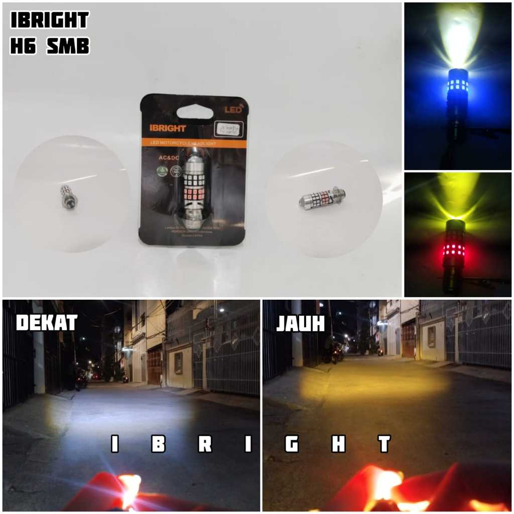 IBRIGHT H6 SMB - Lampu Utama H6 LED