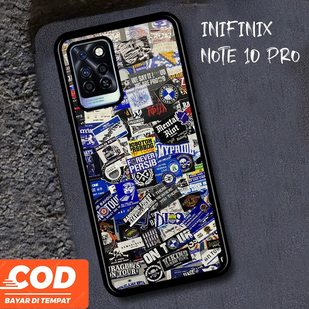 [A28] CASING PERSIB BANDUNG INFINIX NOTE 10 PRO CASE HANDPHONE INFINIX NOTE 10 PRO CASING KEREN VIRA