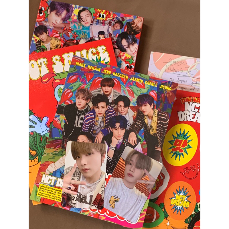 Nct dream Hot sauce (unsealed)