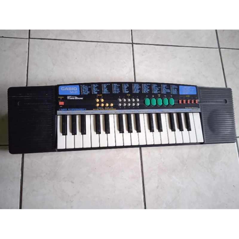 piano Casio sa 21 bekas normal