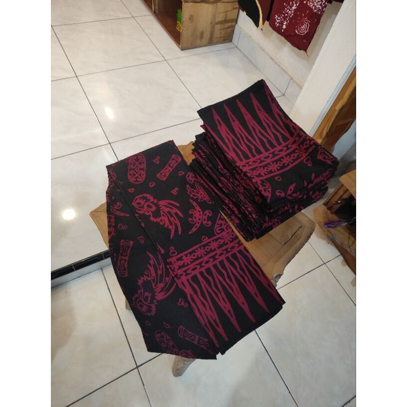 SYAL BATIK BANYUWANGI ASLI MOTIF PAPUA