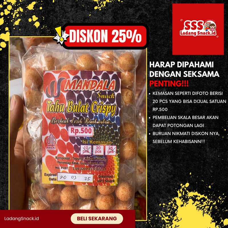

Tahu Bulat Balado