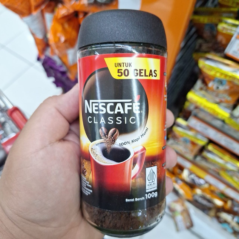 Nescafe Classic 100 gram 50 gelas