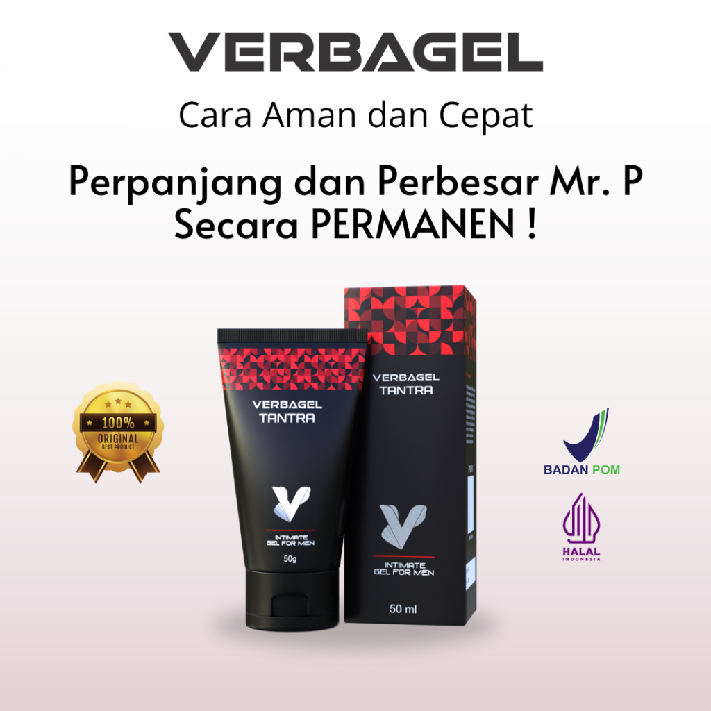 Verbagel Tantra pembesar penis100%ampuh original