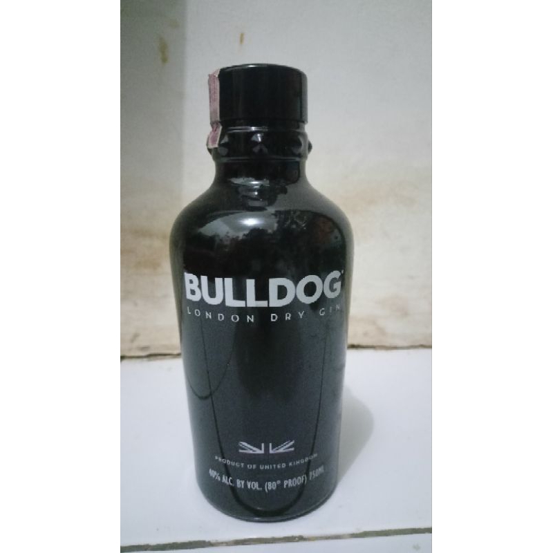 Jual Botol Bekas Bulldog Gin - 700 ml