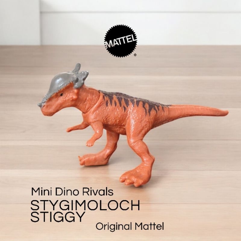Jurassic World - Dino Rivals - STYGIMOLOCH STIGGY - Mini Dino Original Mattel