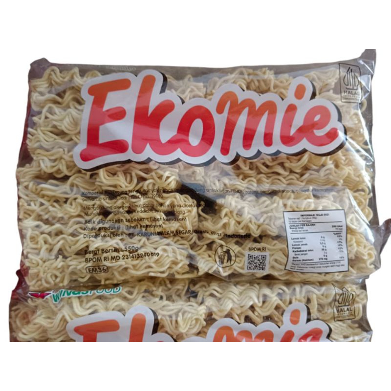 Mie ekomie wingsfood
550g
