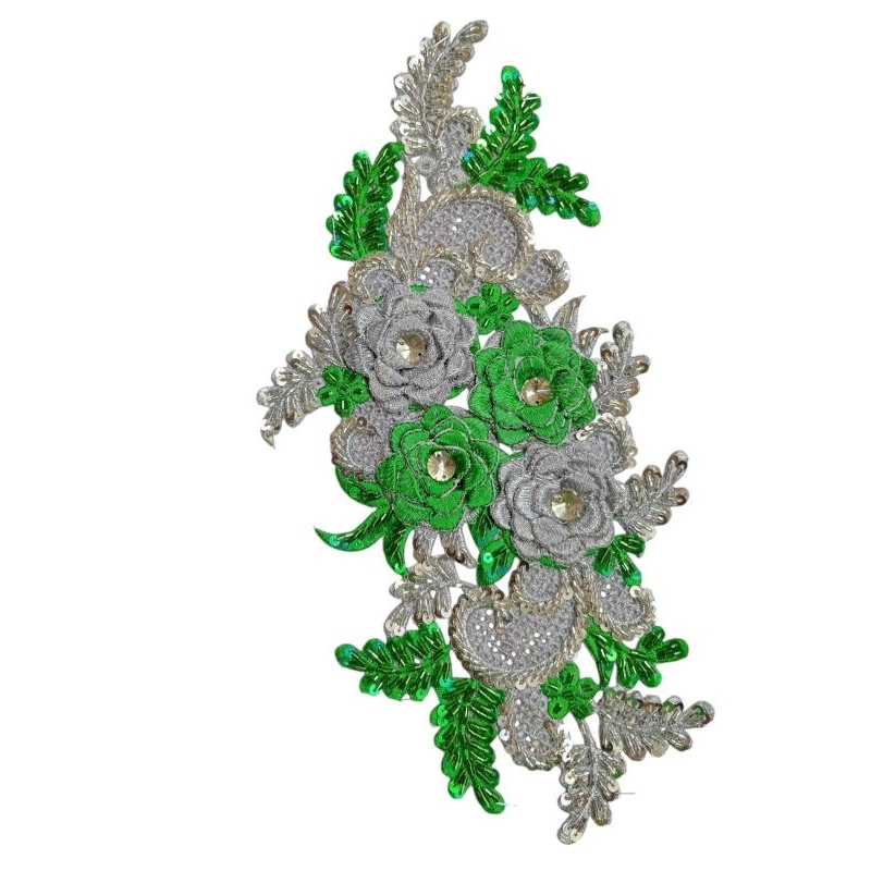 aplikasi tempel BUNGA TIMBUL FULL PAYET