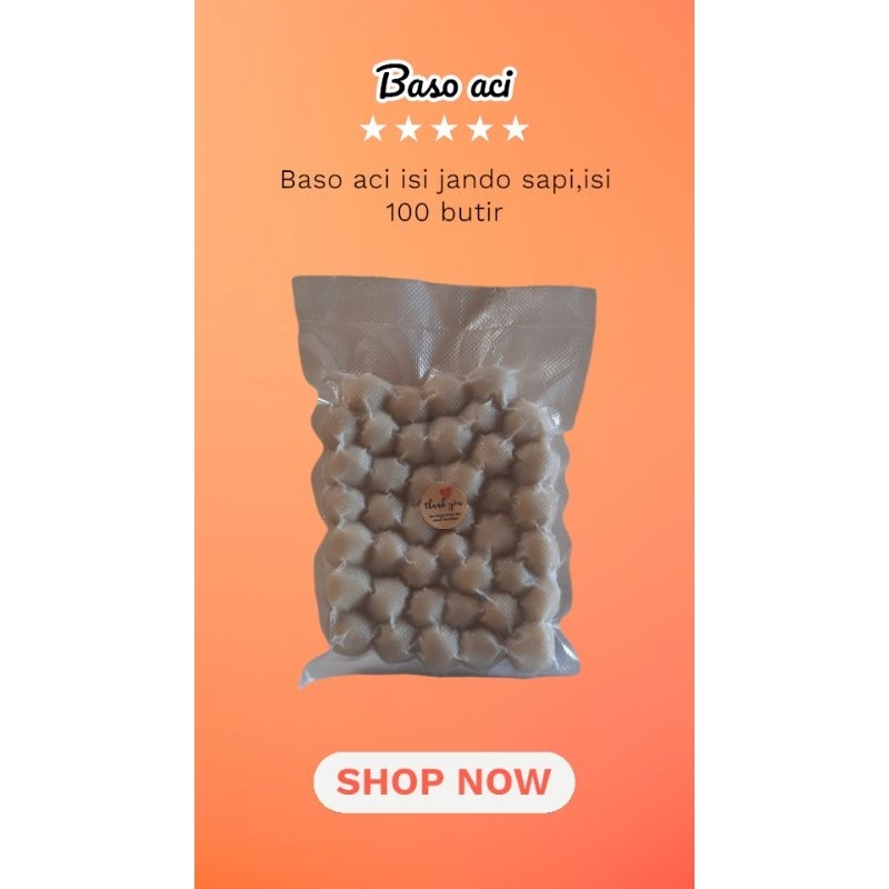 

baso aci sedang||baso aci isi||baso aci 100 butir||basi aci 50 butir