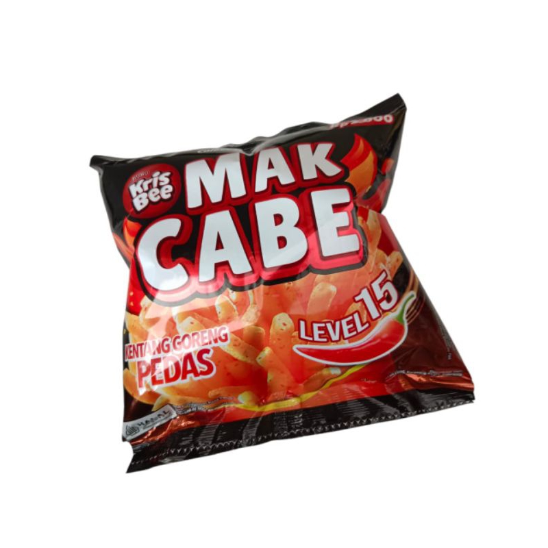 

Snack kris bee mak cabe kentang pedas level 15 20g