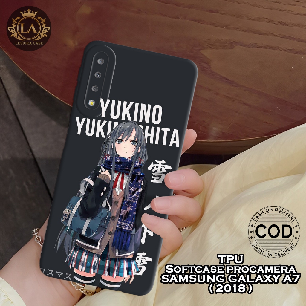 SAMSUNG GALAXY A7 2018 - Leviora Case - Fashion Case  Anime - Softcase SAMSUNG A7 2018 - Case Pro Ca