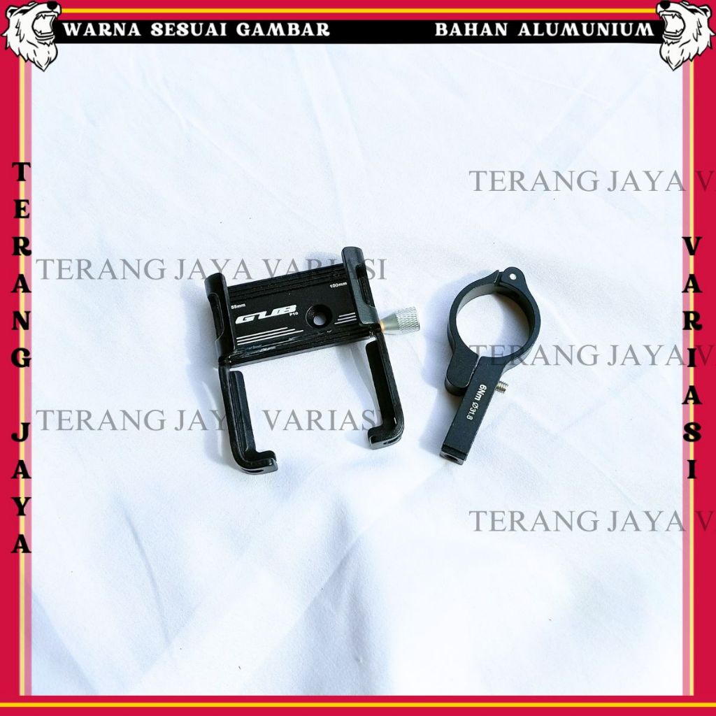 GUB HOLDE HP SEPEDA HOLDER HP MOTOR ALUMUNIUM NMAX AEROX LEXI VARIO BEAT XMAX UNIVERSAL SEPEDA MOTOR