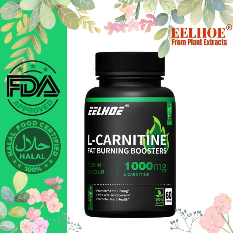 L-karnitin 1000mg, membakar lemak, membentuk otot, suplemen kebugaran, menurunkan berat badan