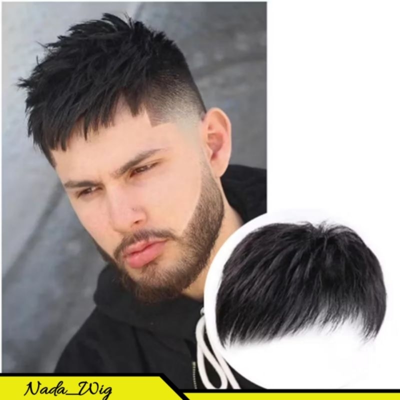 RAMBUT PALSU PENUTUP BOTAK/TOUPEE/PENUTUP BOTAK PRIA