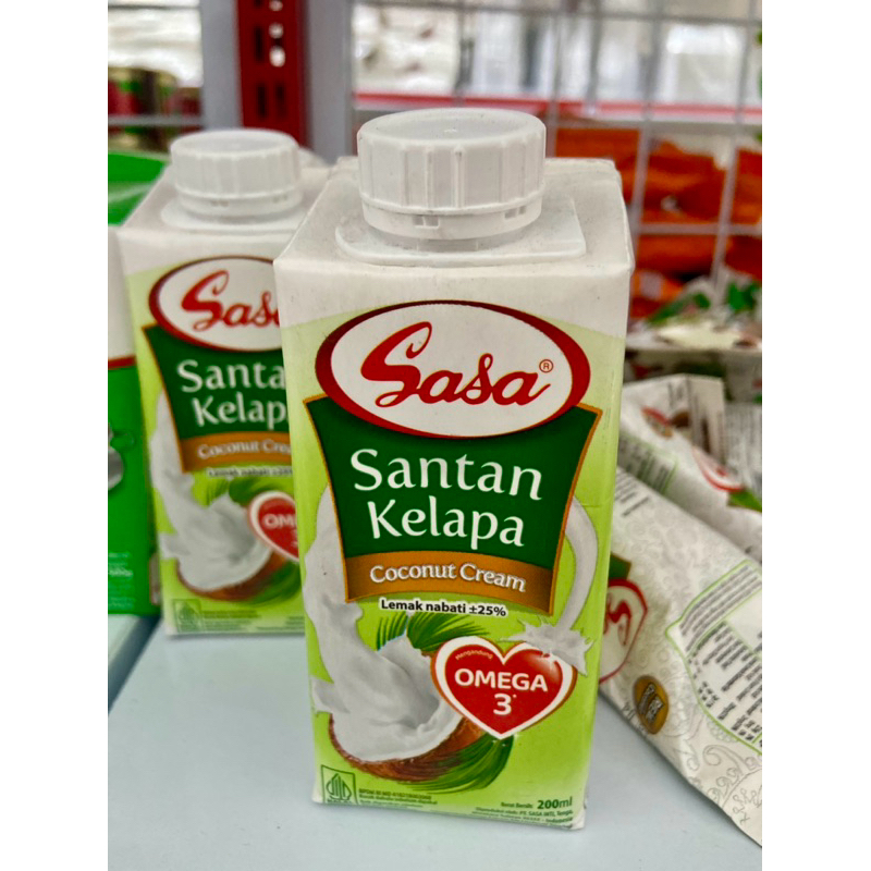 

Sasa santan instant | santan kepala kemasan 65ml 200ml