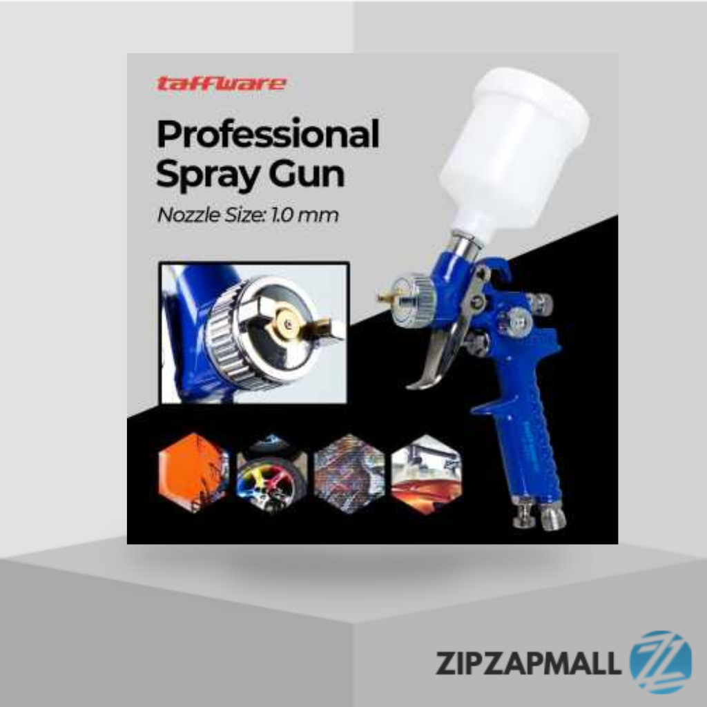 Professional Spray Gun Nozzle HVLP Airbrush 125ml / Alat Semprot Spray Gun Elektrik Cat Minyak Mobil