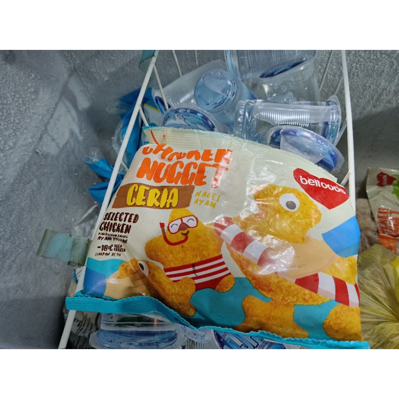 

170 gram Chicken Nugget Belfoodz karakter