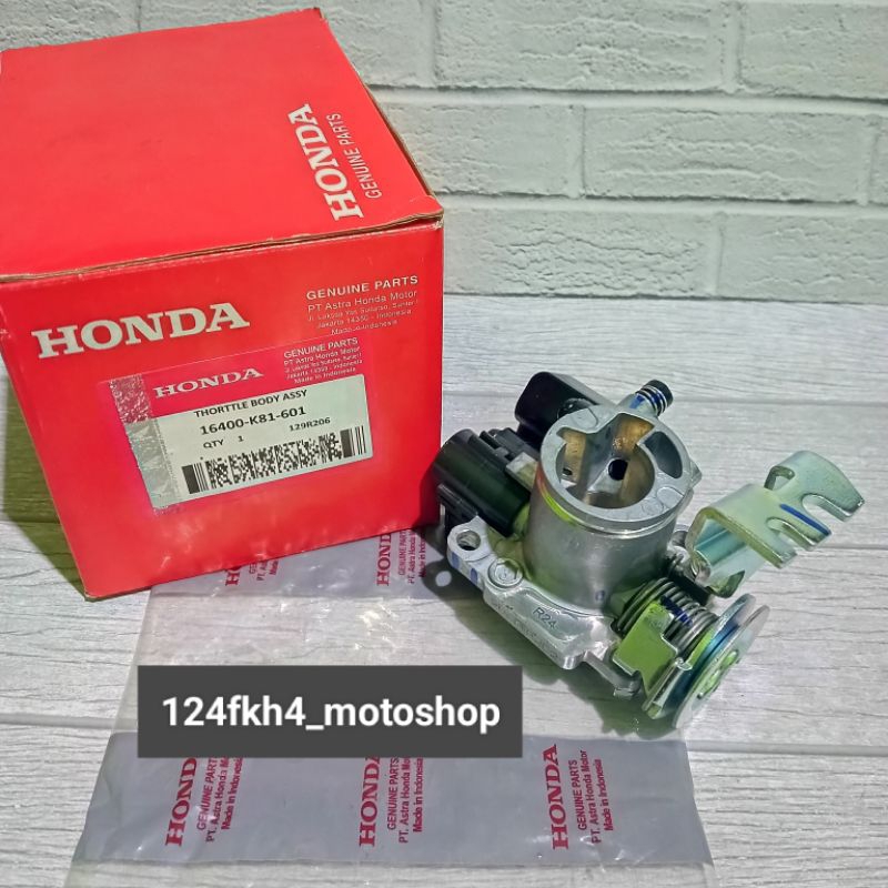 Throttle Throtol body Assy Honda beat esp beat street beat fi Beat pop asli ori K81
