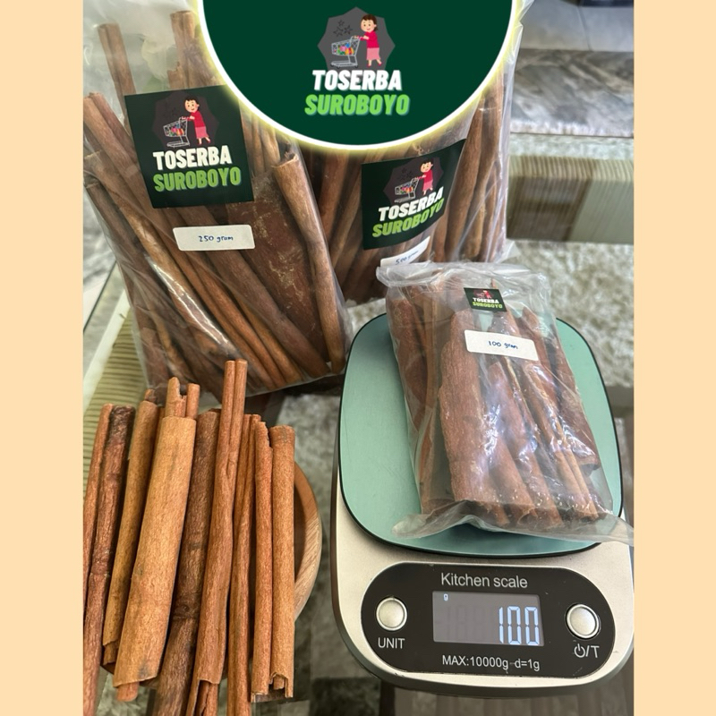 

Kayu Manis Cinnamon Stick Premium Grade Super 100 / 250 Gram