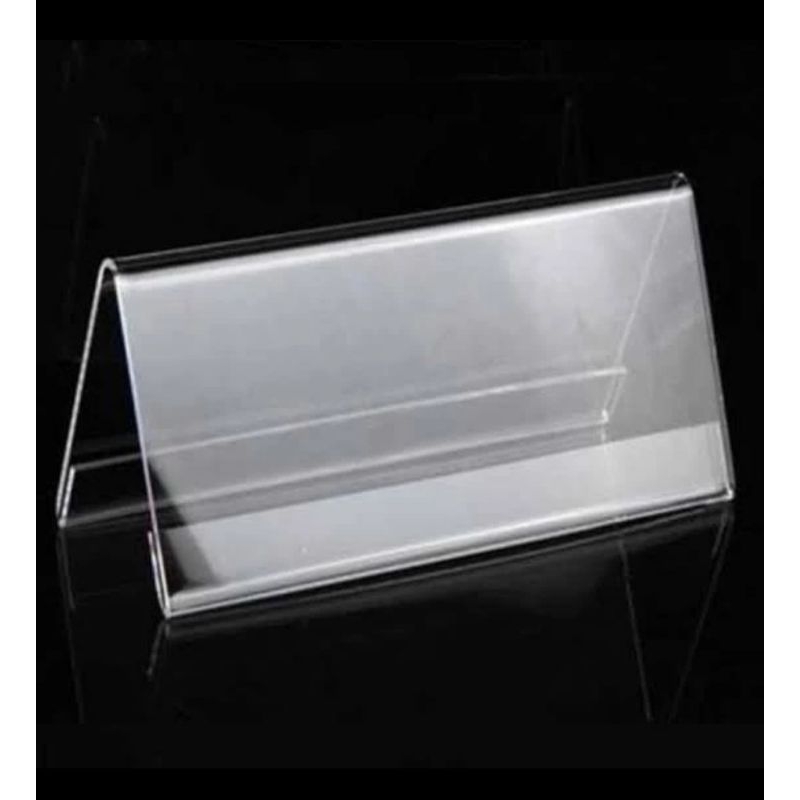 

ACRYLIC NAME DESK / DISPLAY NAME / PAPAN NAMA AKRILIK 20x4 2mm