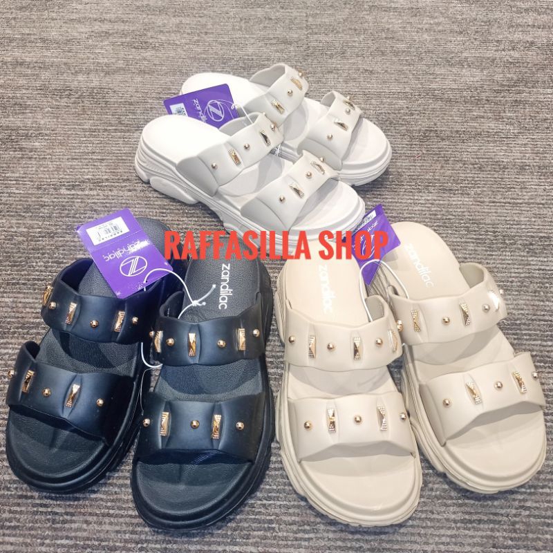 Sandal Zandilac Wanita Dewasa Slip-on Sandal Cewek Premium Fashion
