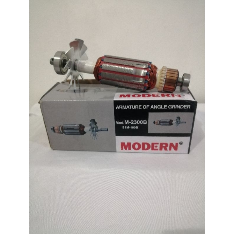 Modern Armature M 2300B/ Angker Mesin Gerinda Tangan Listrik S1M-100B
