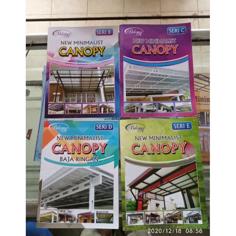 

KODE G7X3 BUKU KATALOG ALBUM NEW MINIMALIS CANOPY