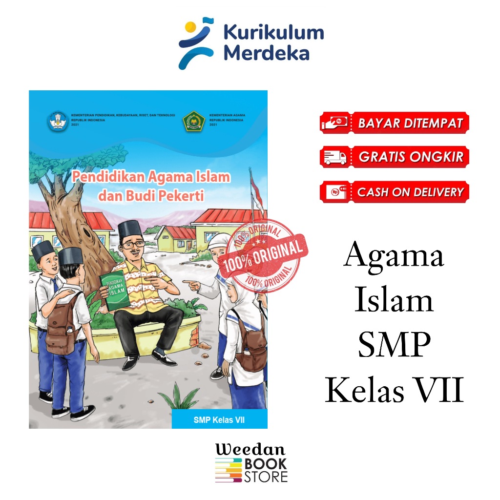 Buku PAI AGAMA ISLAM Kelas 7 Smp Kurikulum Merdeka Buku Paket